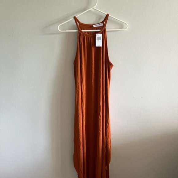 double zero rust colored dress NWT / midi length - Picture 2 of 9